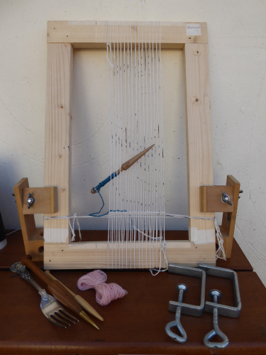 Basic tools for tapestry weaving