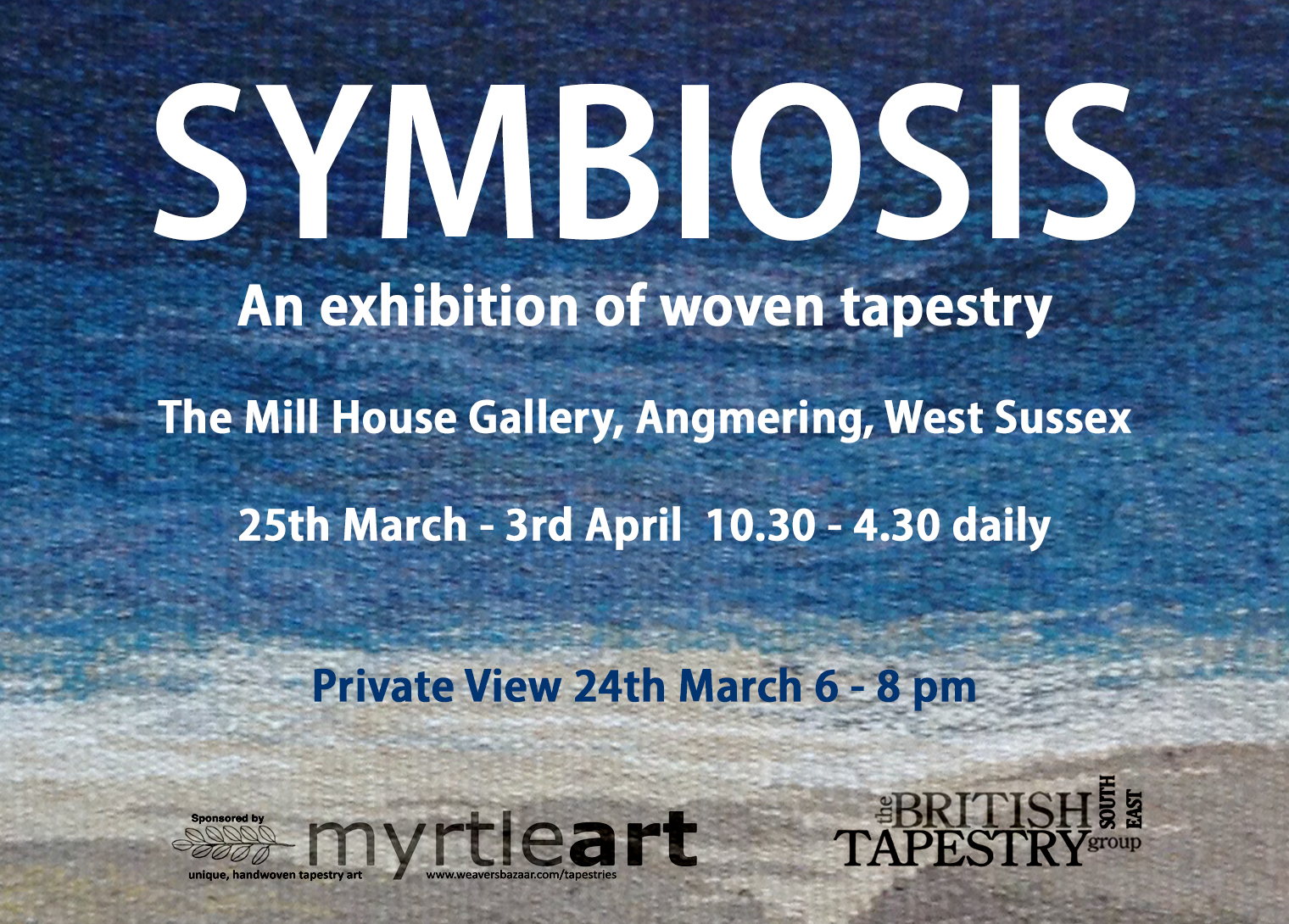 Symbiosis moves to Hastings Arts Forum from 19th April to 1st May 2016
