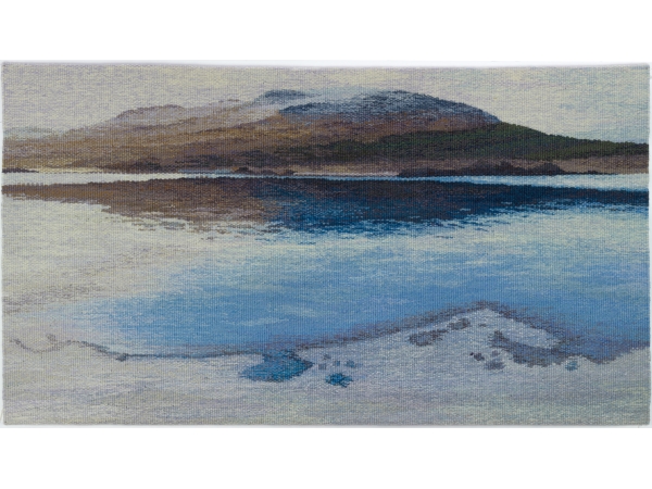 Winter Morning Loch Brora by Joan Baxter